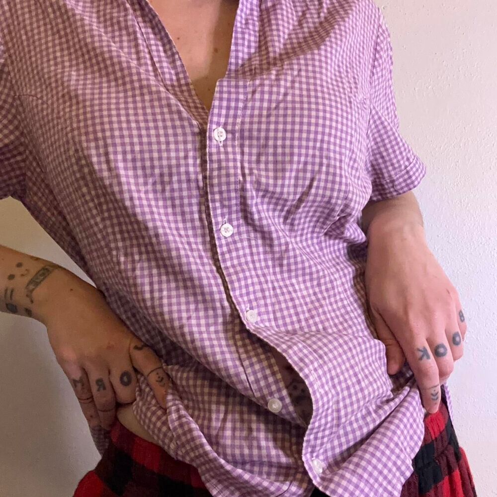 Riders-by-lee Women's Purple and White Shirt